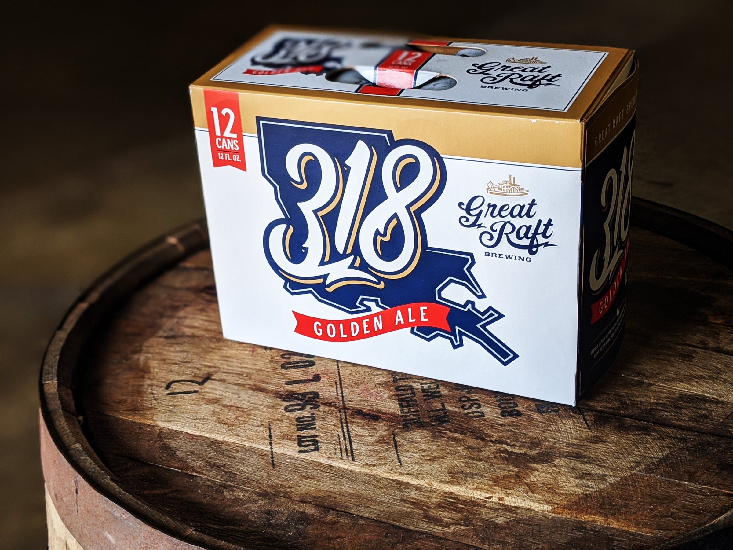 318 Golden Ale | Great Raft Brewing